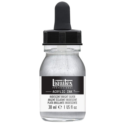 Liquitex Professional Tinta Acrílica 30 ml - Plateado (Iridescent Bright Silver)