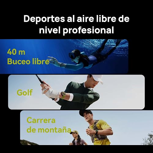 HUAWEI Watch FIT 4 Pro Smartwatch con GPS, 1.82" Pantalla de Zafiro, Verde | Batería hasta 10 días, Bisel de Aleación de Titanio, Análisis de ECG, para Outdoor Entusiastas, iOS & Android