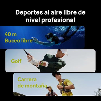HUAWEI Watch FIT 4 Pro Smartwatch con GPS, 1.82" Pantalla de Zafiro, Verde | Batería hasta 10 días, Bisel de Aleación de Titanio, Análisis de ECG, para Outdoor Entusiastas, iOS & Android