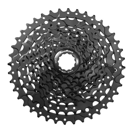 SUNRACE Cassette de Piñones MTB CSM980 9P 11/40D Negro Negro Cajita CSM980.9AX0.ES0.BXB