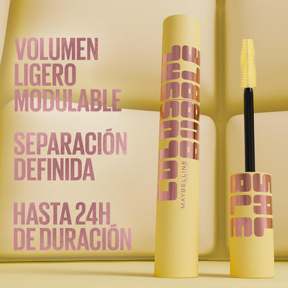 Maybelline Colossal Bubble Máscara de Pestañas, Volumen 24H, WTP, 10 ml