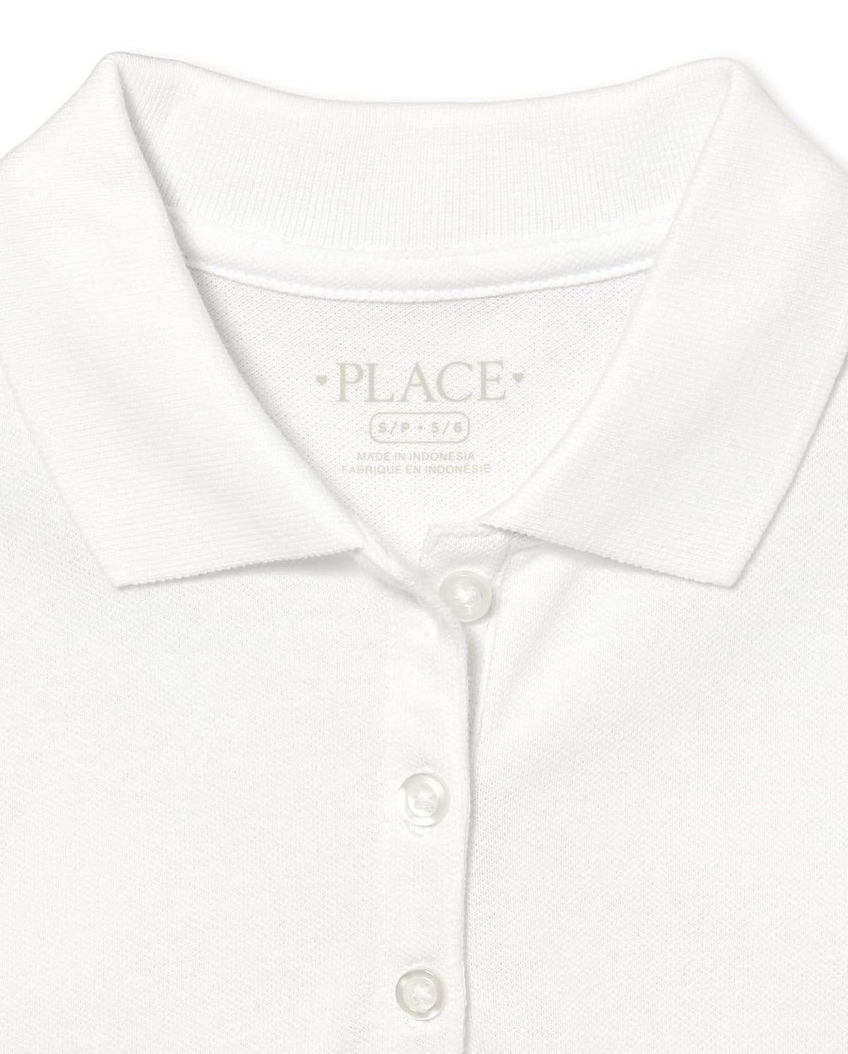 The Children's Place Polo de piqué Uniforme para niña