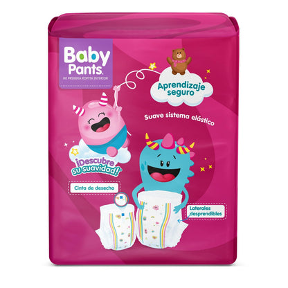Baby Pants Calzón Entrenador Niña Talla Mediana 96 pañales