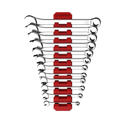 EZ RED - Soporte magnético flexible para llave de 12 ranuras, diseño delgado, organización de almacenamiento
