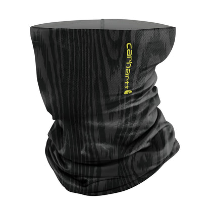 Carhartt Force Upf Lightweight Neck Gaiter Polaina de cuello Unisex adulto - Talla Única - Estampado de madera - Negro - Sombra