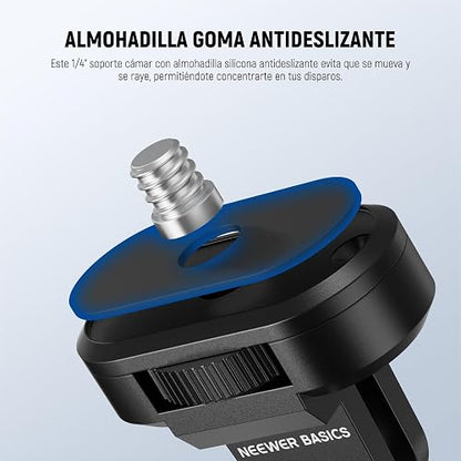 NEEWER 3 Pack Trípode Montaje Adaptador Kit Compatible con Insta360 dji OSMO 360 Pocket 3 Action Camera para POV Grabación Vídeo, 1/4"-20 a 2 Clavijas Tornillos Conversión Piezas Accesorios, GP-92