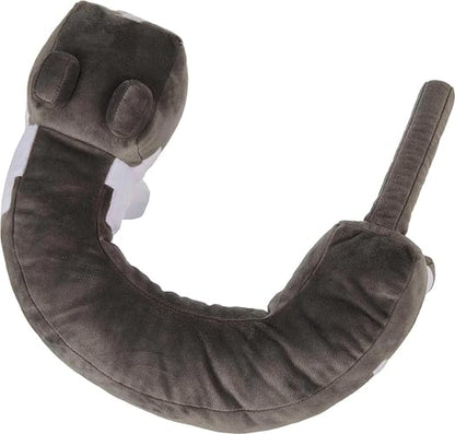 Mattel Minecraft Almohada para El Cuello Purring Sounds | Peluche con sonido, gato de Minecraft, tela de pelo suave