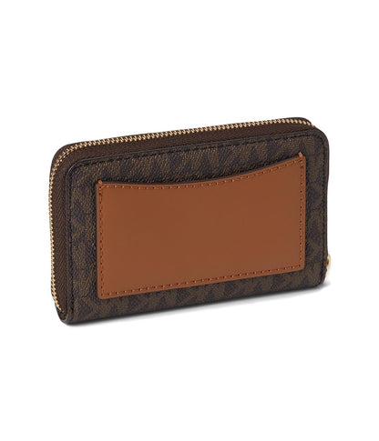 Michael Kors Jet Set - Funda de piel para tarjetas, talla única