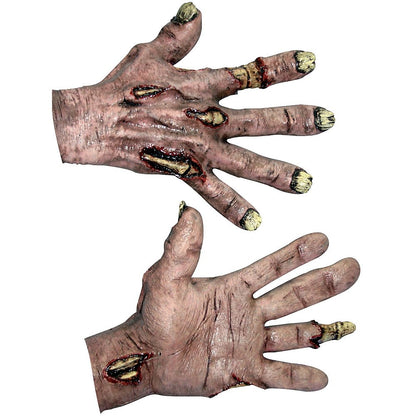 Zombie Flesh Hands, Accesorio de Guantes de Zombie, Complemento de Disfraz Ideal para Halloween y Fiestas de Disfraces