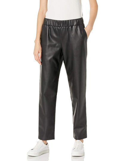 The Drop Pantalón Deportivo Para Mujer, Ajustado Sin Cierre, Negro, por @lisadnyc, 3X Grande Plus