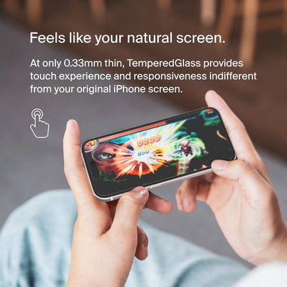 Belkin Protector de Pantalla de Vidrio Templado de Privacidad para iPhone 15 y 14 Pro, Resistente a Arañazos, Incluye Bandeja de Alineación para Aplicación Sin Burbujas