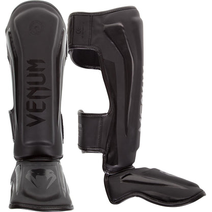 Venum Elite Espinilleras Rígidas - Negro 10 piezas - M