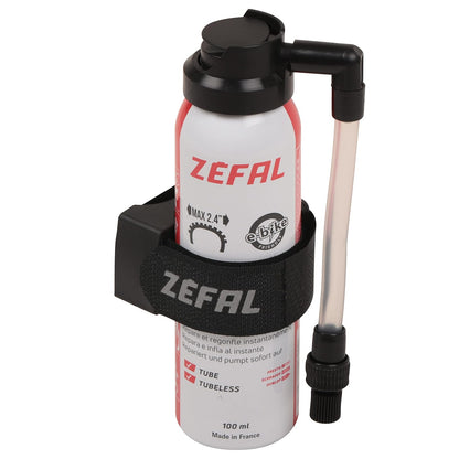 Zéfal Spray Anti-Ponchadura Repair 100 mL ‍ | Sella y Repara Neumáticos al Instante | Uso Único 2 Bar + Abrazadera | Compatible con Válvulas Presta y Schrader
