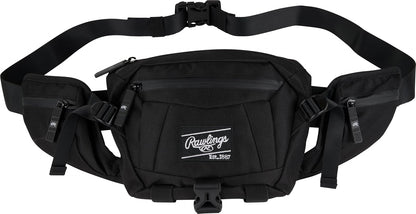 Rawlings Bolso Bandolera para Béisbol y Softbol - Una talla - Negro -