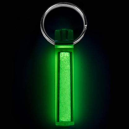 GEAR AID Ni Glo, llavero brillante de 5 cm para camping, buceo y pesca nocturna