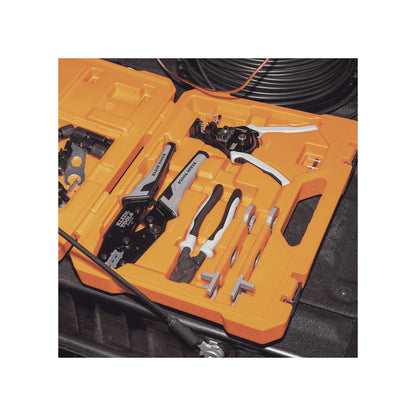 KLEIN TOOLS 92919S | Juego De Herramientas Solares | Kit Completo | Kit de herramientas para instalación solar segura; este set de herramientas agiliza corte, pelado y conexión de cableado.