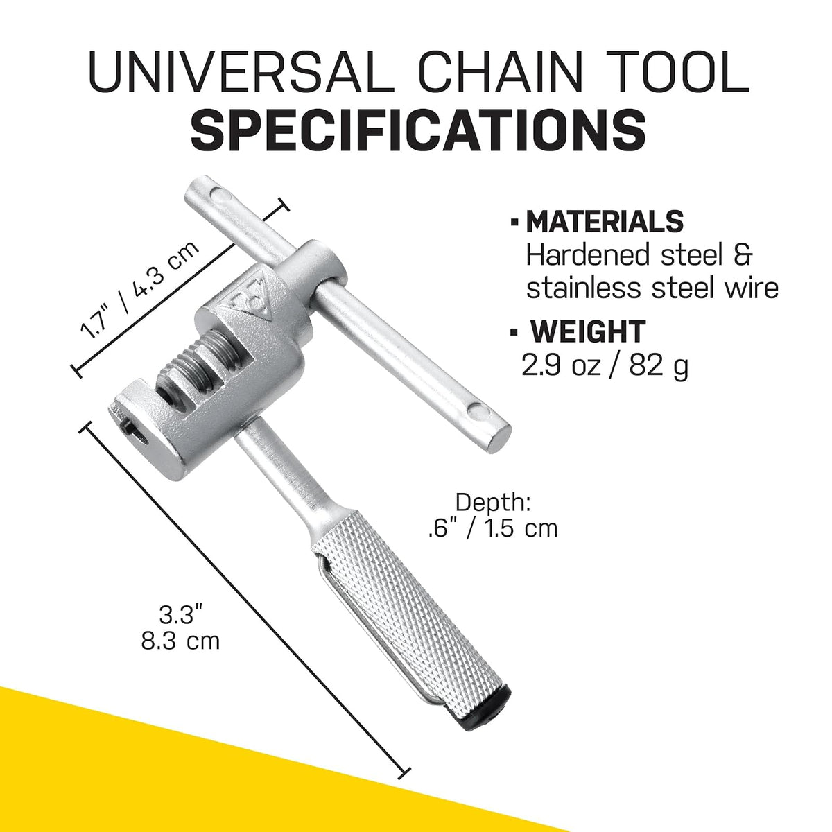 Topeak 2011 Update - Tronchacadenas universal | Multitool, 8.4 cm x 4.3 cm x 1.5 cm