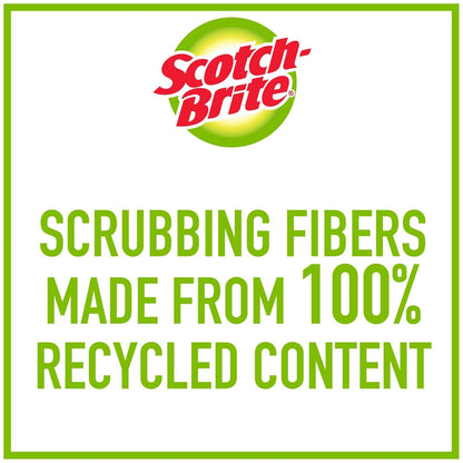 Scotch-Brite Kit avanzado de control de jabón antiarañazos, 1 varita de plato y 5 recambios de esponja, evita que el jabón se filtre, garantía sin fugas, lo mejor para ollas y sartenes antiadherentes,