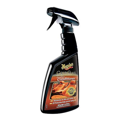 Meguiar's Oficial Gold Class Acondicionador De Piel G18616 473 ml | Desvanecimiento y secado: mantiene su aspecto y sensación nueva