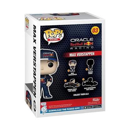 Funko Pop! Vinyl: Formula 1- MAX Verstappen - Red Bull F1 - Figura de Vinilo Coleccionable - Idea de Regalo - Mercancia Oficial - Juguetes para Niños y Adultos - Sports Fans