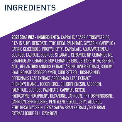 Aceite de gel CeraVe, 1 onza, suero de gel antienvejecimiento para hidratación facial, sin fragancia y no comedogénica