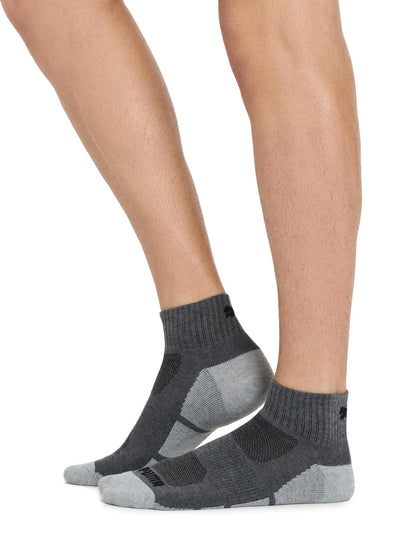 Puma Quarter Crew - Calcetines para hombre (6 unidades)