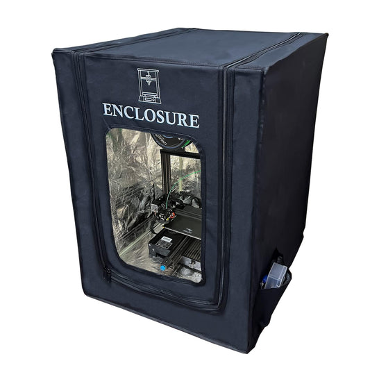 Carcasa para Impresora 3D Ender 3 V3 SE/KE/Ender 3/3 Pro/Ender 3 V2, Resistente al Fuego y al Polvo Cubierta Protectora de Temperatura Constante para impresoras Anycubic Elegoo 3D de 25.5 x 21.5