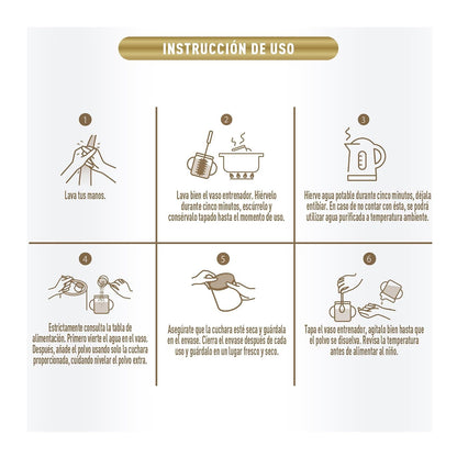 Good Care 3 Alimento Para Niños de Corta Edad A Base De Leche, Lata 800 g