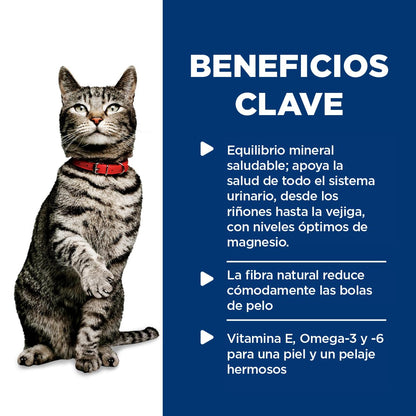 Hill's Science Diet Alimento Húmedo para Gato con Bolas De Pelo 24 Pack 82G | Alimento húmedo Hill's para gato, pollo real, control de bolas de pelo, piel y pelaje sanos, fibra natural