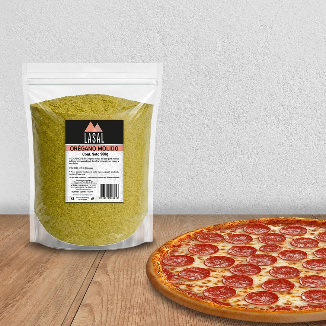 LASAL Orégano Molido 900 Gramos