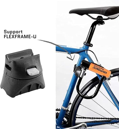 Kryptonite Evolution Mini-7 Heavy Duty bicicleta U Lock w/10,2 cm KryptoFlex Double Loop Bike Cable, Nuevo-U 2017, X