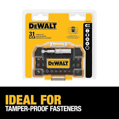 DEWALT Juego de Destornilladores de Seguridad, 31 Piezas