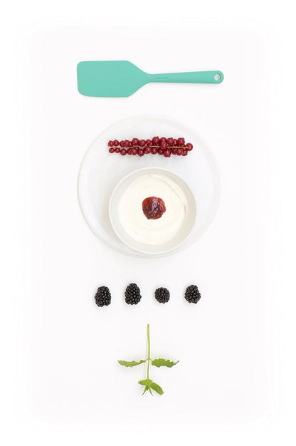 BRABANTIA | Espátula de Silicona | Color Verde | Tamaño Estándar | Utensilio de Cocina