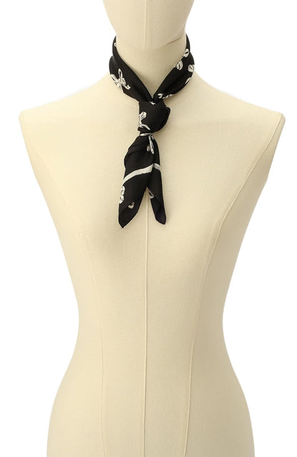 Coach BOWS BANDANA ESTAMPADO DE SEDA