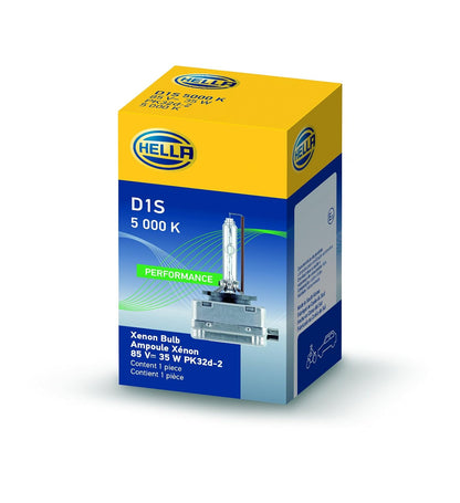 Hella D1S 5000 K Foco de Xenón Estándar 35 W, Blanco - 5000K - 35W - Caja individual