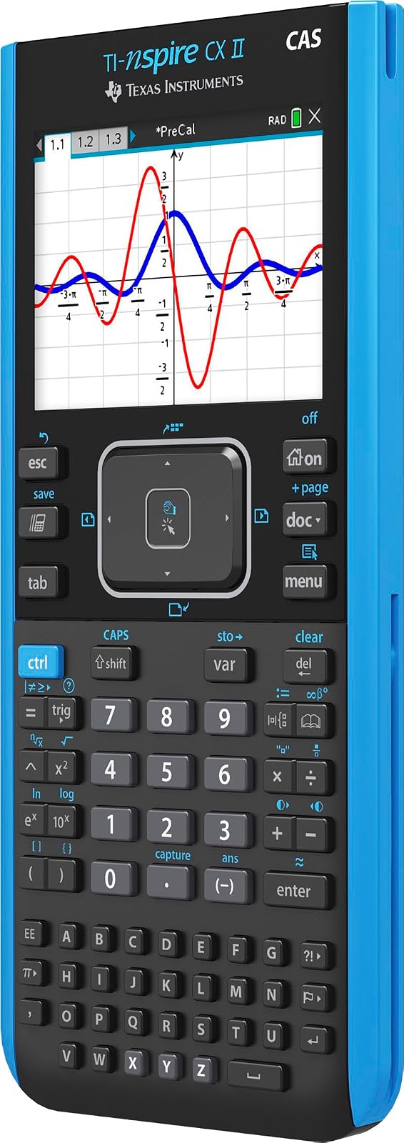 Texas Instruments TI-Nspire CX II CAS calculadora gráfica a Color