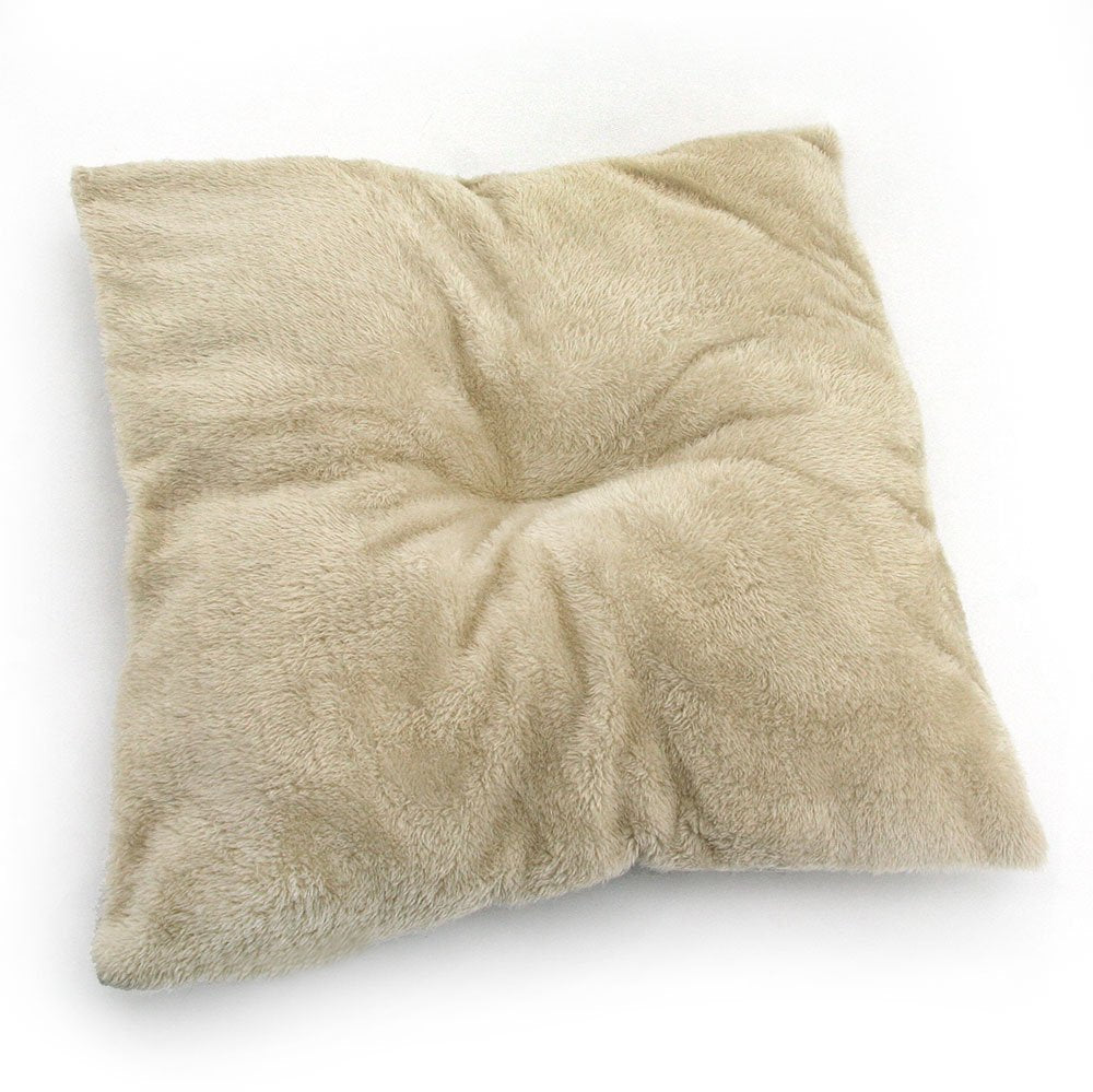 Best Pet Supplies - Cama blanda para perros y gatos para mascotas, de lino marrón extragrande