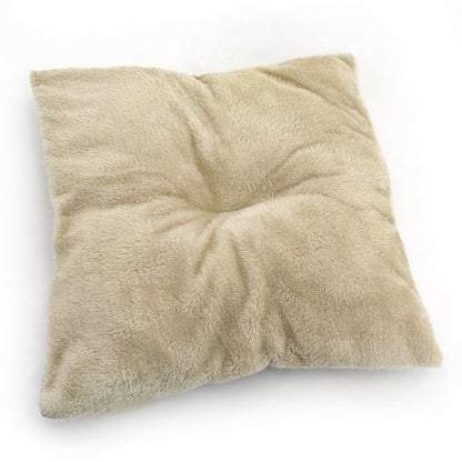 Best Pet Supplies - Cama blanda para perros y gatos para mascotas, de lino marrón extragrande