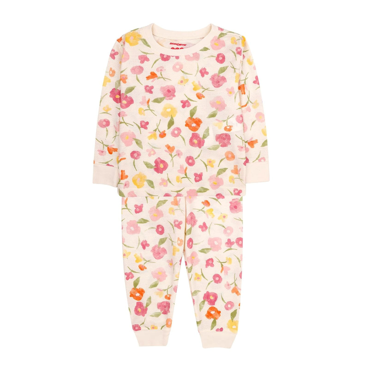 Baby Creysi Pijama Manga Larga para Bebé Niña Pack de 2 Algodón Hipoalergénico