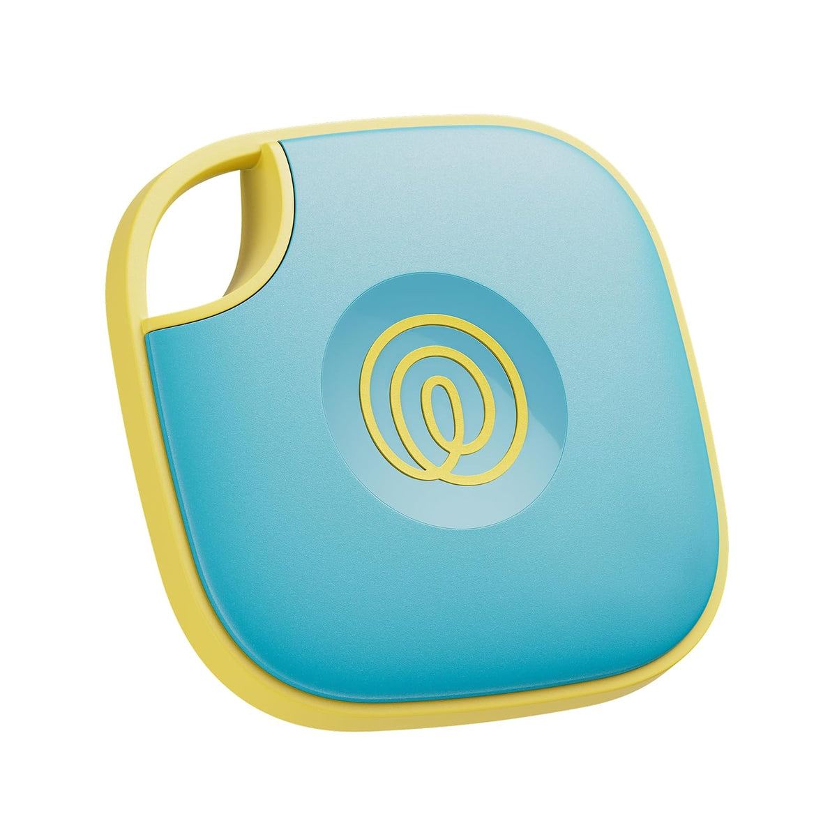Life360 Tile Localizador Bluetooth para Llaves y Objetos, Compatible con iOS y Android - Aqua Lemon - Paquete de 1