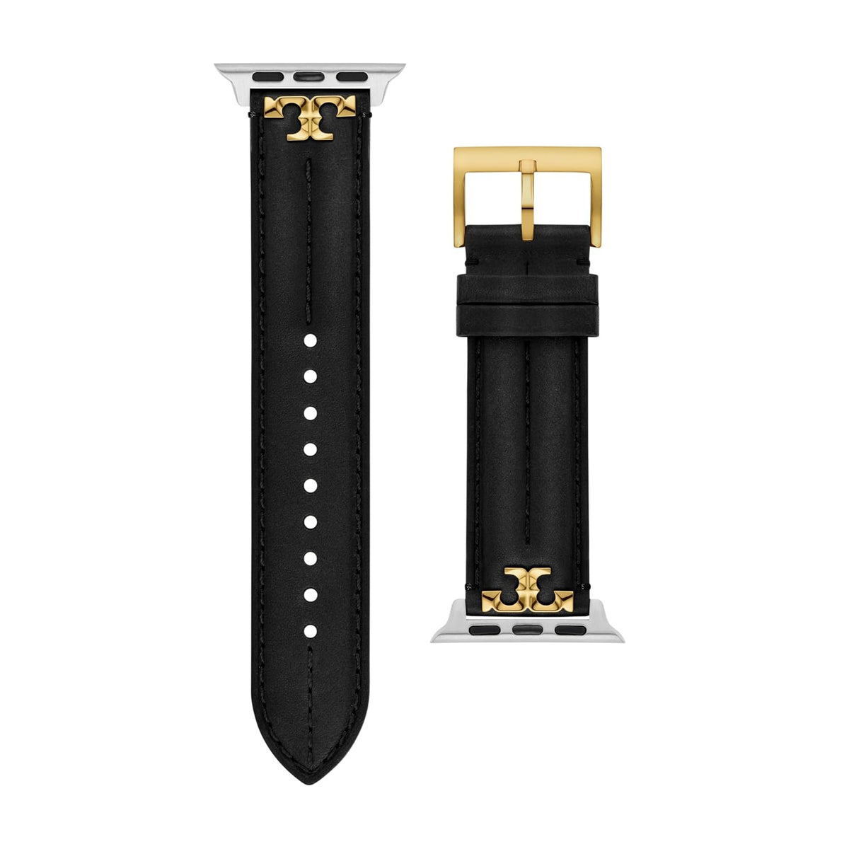Tory Burch Kira - Correa de piel para Apple Watch® (Modelo: TBS0107E)