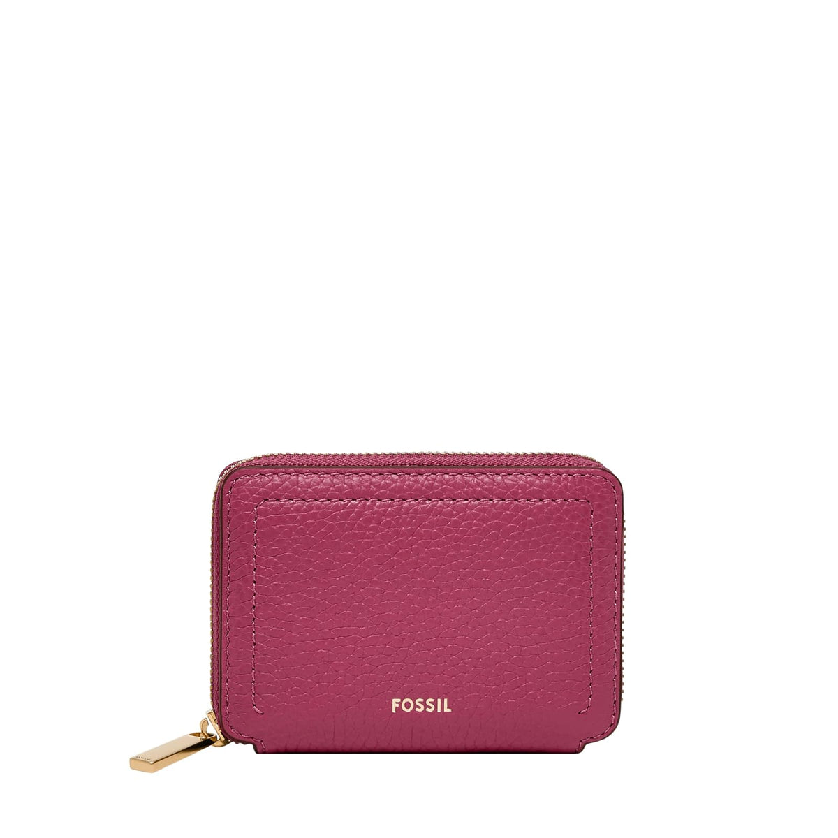 Tarjetero Fossil SL10045658 de piel en color rosa para mujer