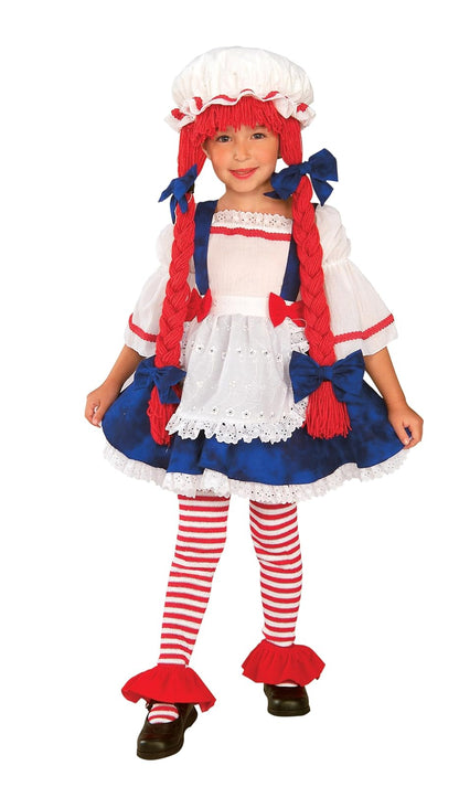 Rubies Rag - Disfraz de niña para niños, Talla M