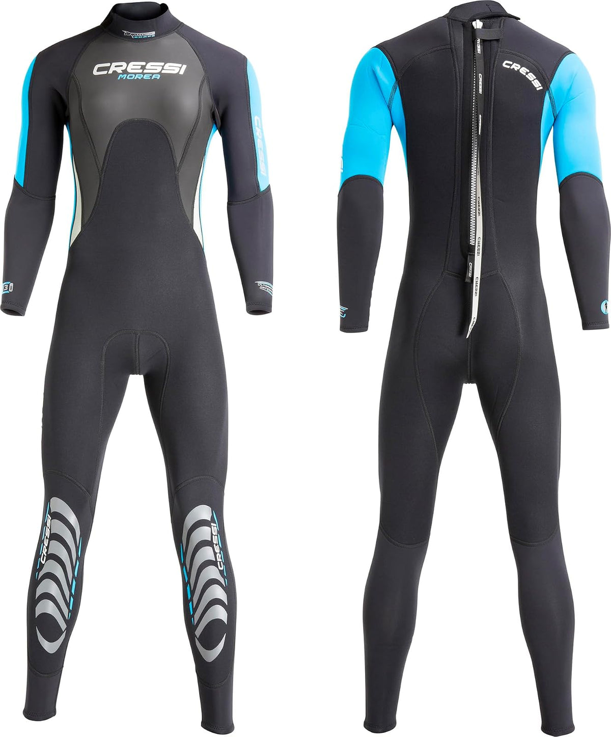 Cressi Morea - Traje de Neopreno para Mujer Completo de 3 mm, en Neopreno de Alta Elasticidad, Calidad Cressi Desde 1946