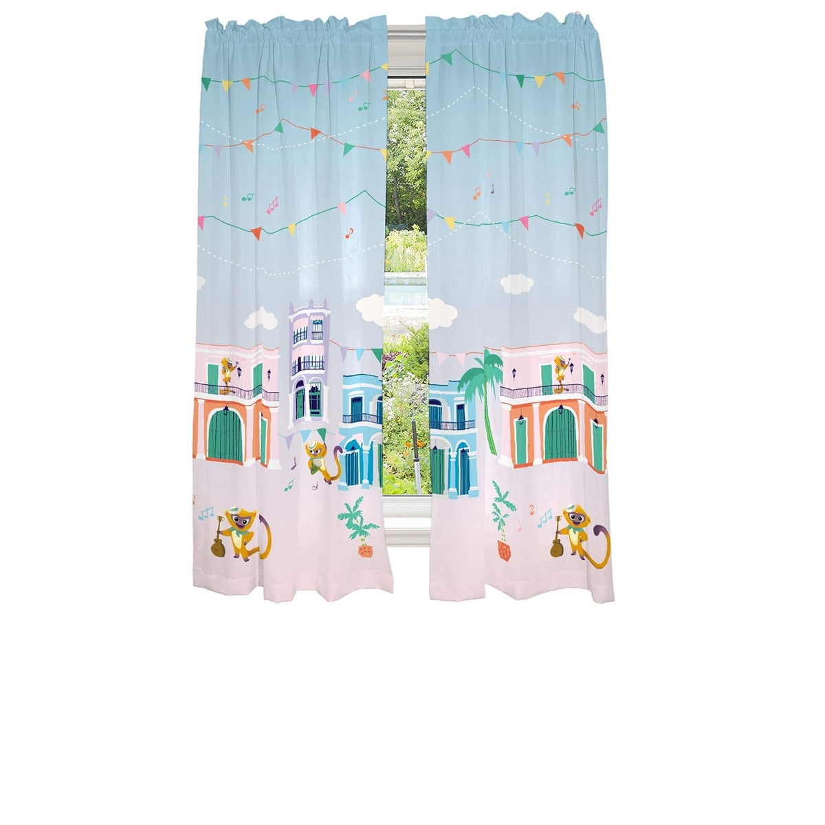Franco Patrulla Canina Cortinas Infantiles de Microfibra - 208.3An x 160Al cm (1 Paneles) - Sony Vivo
