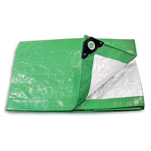 Pretul LP-23V, Lona 2 x 3 m, Verde, protección Ultravioleta, Paquete con 1 Pieza