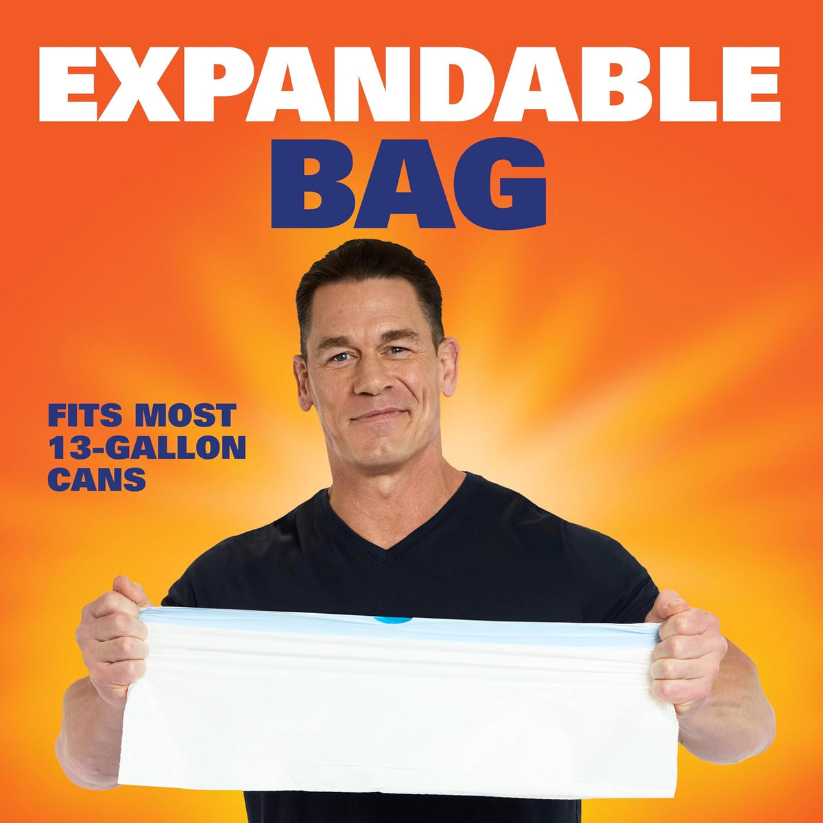 Hefty Bolsas de basura ultra fuertes de 13 galones, bolsas de basura altas para cocina, tamaño de 13 galones, resistentes a fugas, perforaciones y roturas, control continuo de olor, blanco, aroma a