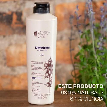 NATURAL BEAUTY CARE Gel Definition Fijación Suave Cabello Rizado 300ml