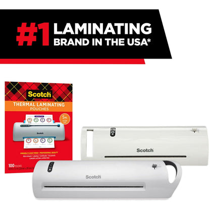 Scotch Thermal Laminating Pouches, 2.32 x 3.70-Inches, Business Card Size, 100-Pack (TP5851-100)