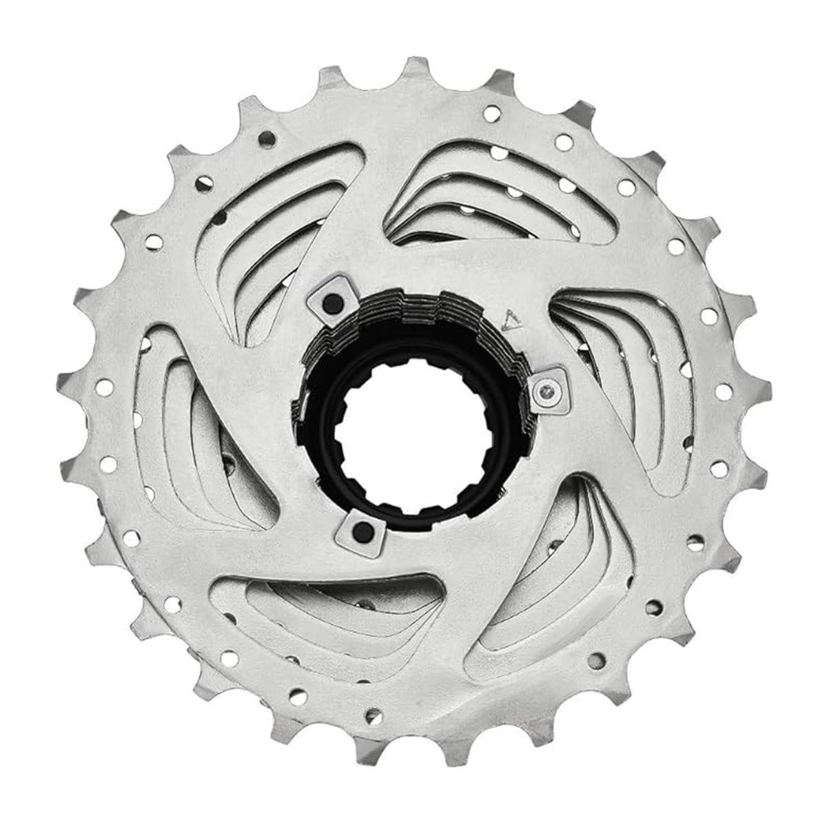 SUNRACE Cassette de Piñones Ruta CSR86 8P 11/23D Nickel Plata Cajita CSR86.8AO0.NS1.BXB
